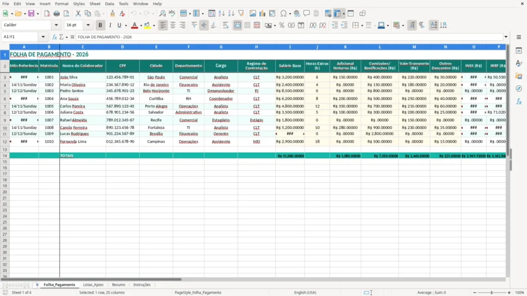 Folha_Pagamento – Folha de Pagamento Excel – Planilha Grátis (2026)