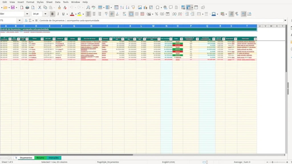 Orçamentos – Orçamento Excel – Planilha Grátis (2026)