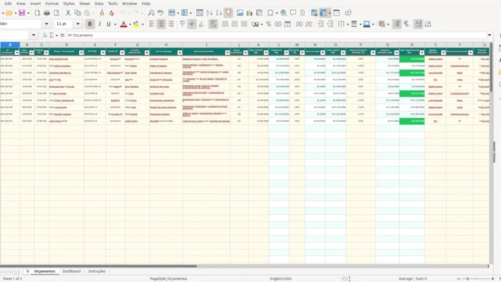 Orçamentos – Orçamento de Serviços Excel – Planilha Grátis (2026)